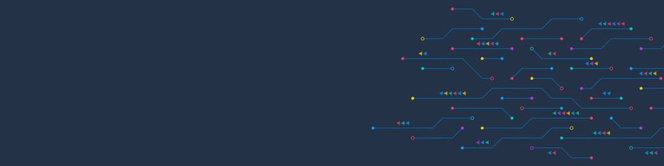 Circuit board texture with communication technology concept