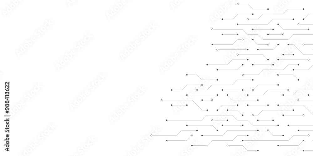 Aufkleber circuit board texture with communication technology concept