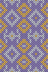 Knit seamless pattern. seamless knitted pattern with stripes. Pattern print. Pastel pattern. abstract background. knitted fabric texture