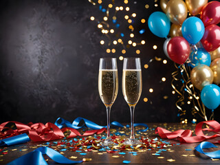 Festive New Year’s Eve Celebration: A Dazzling Night of Joy