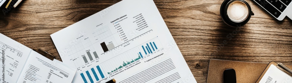 Poster analyzing financial data for informed decision-making