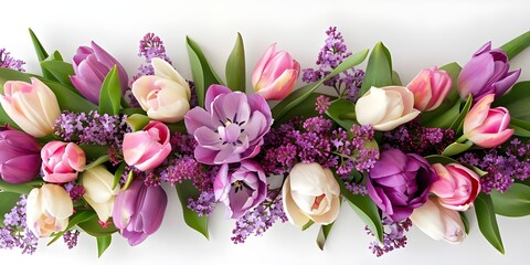 Women's day vector background design. Happy mother's day greeting and invitation card with gifts
