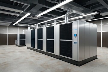 Artistic Visualization of Commercial Climate Control Systems in Architecture and Engineering