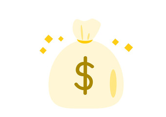 ドルの入った袋