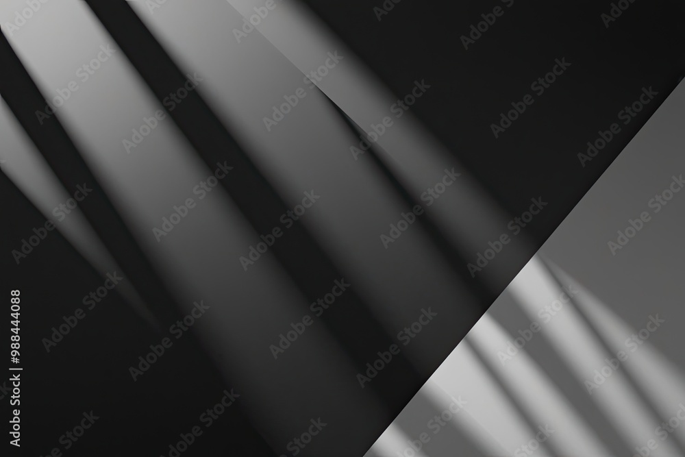 Aufkleber impactful monochrome abstract background with delicate shadows for visual storytelling