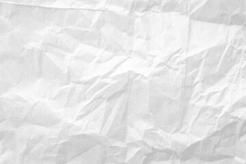 White recycled craft paper texture as background. Grey paper texture, Old vintage page or grunge vignette of old newspaper. Pattern rough art creased grunge letter. Hardboard with copy space for text.