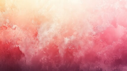 Fototapeta premium Abstract Coral and Salmon Pink Gradient Background with Noisy Grain Texture