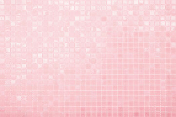 Colorful pastel ceramic wall and floor grid tiles abstract background. Design geometric mosaic texture decoration of the bedroom, Home or office. Simple seamless pattern for backdrop advertising.