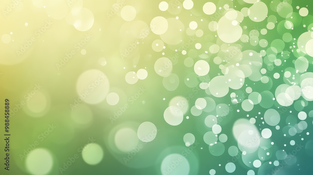 Aufkleber abstract geometric background gradient soft light green bokeh for graphic business background