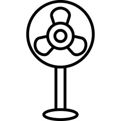 Obraz premium Fan Icon