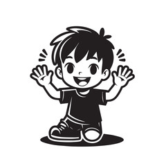 happy chil silhouette ,happy childern silhouette  ,happy chil silhouette  image ,happy chil silhouette  png 