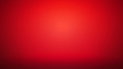 Obraz premium A solid red background with a subtle gradient from black at the edges to light red in the center. isolated on a solid red background. Illustrations 