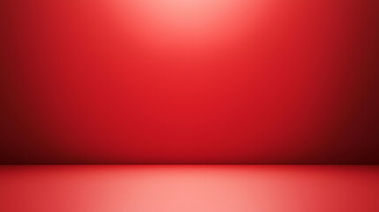 Fototapeta premium A solid red background with a subtle gradient from black at the edges to light red in the center. isolated on a solid red background. Illustrations 