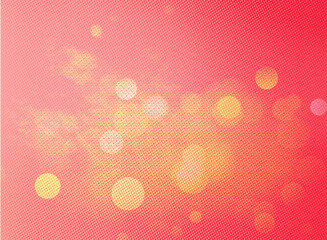 Red bokeh background for banners, posters, Ad, events, celebration and various design works