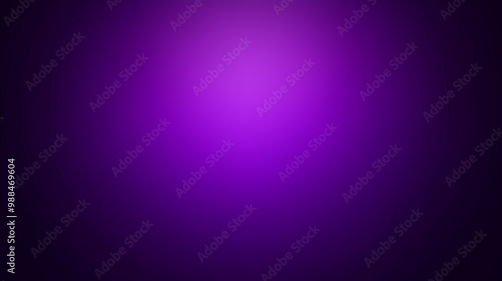 Poster a solid purple background with a subtle gradient from black at the edges to light purple in the cent