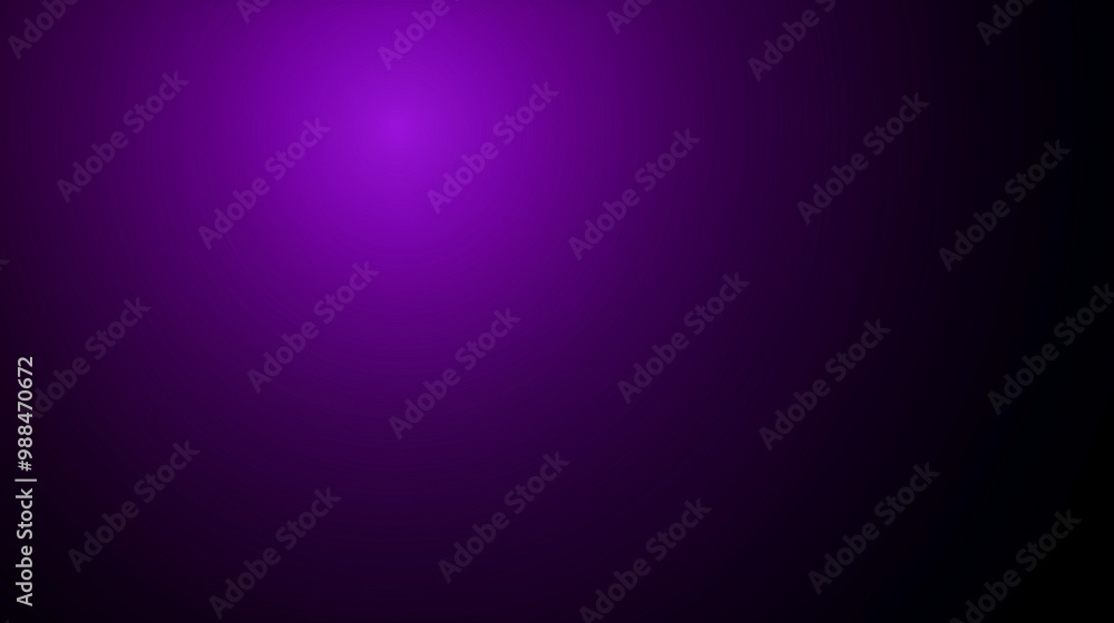 Poster a solid purple background with a subtle gradient from black at the edges to light purple in the cent