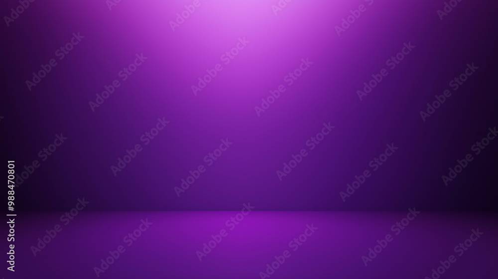 Wall mural a solid purple background with a subtle gradient from black at the edges to light purple in the cent