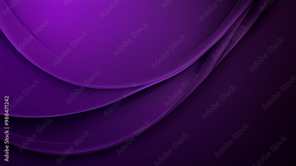Wall mural a solid purple background with a subtle gradient from black at the edges to light purple in the cent