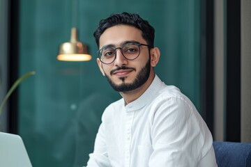 A Muslim Marketing Executive Creates Email Campaigns To Reach Customers. They Craft Engaging Messages