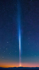 cinematic comet sky wallpaper 4