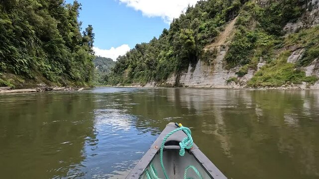 Whanganui River: Canoeing Adventures Tranquil Waters and Lush Native Bush Landscapes