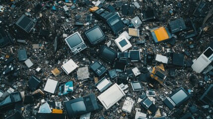 Discarded Electronics: A Visual Journey Through the Realities of E-Waste