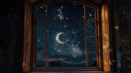 A serene view of the stars at night, perfect for use in astronomy-related content or as a background image
