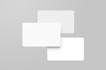 Minimalist Credit Card Mockup for showcasing your design to clients