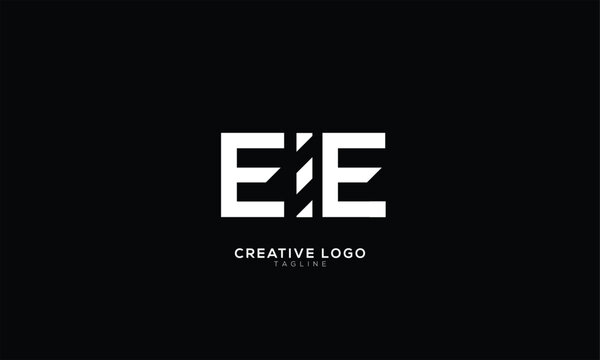 EIE Abstract initial monogram letter alphabet logo design