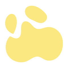 Blank boho shape templates card. vector illustrator