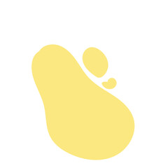 Blank boho shape templates card. vector illustrator