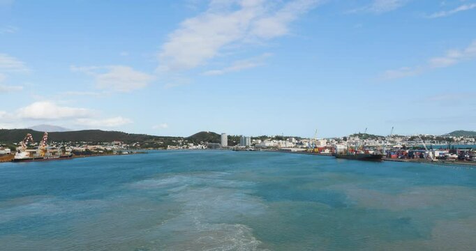 Noumea Sailaway, New Caledonia. Harbour view.