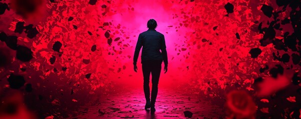 Gaming marketing campaign featuring an exclusive trailer, vibrant and immersive, Gaming marketing