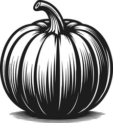 Adobe Illustrator Artwork Halloween pumpkin vector illustration in a clean vector style