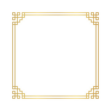 recommend clip art: chinese frame square line, certificate frame, antique china border gold frame, chinese new year frame outline