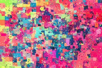 Fototapeta premium abstract colorful background with splashes