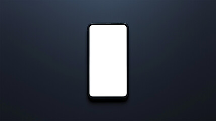 【透過】黒い背景とディスプレイ部分が透過（透明）したスマートフォンの画像素材,文字入れ,はめ込み,