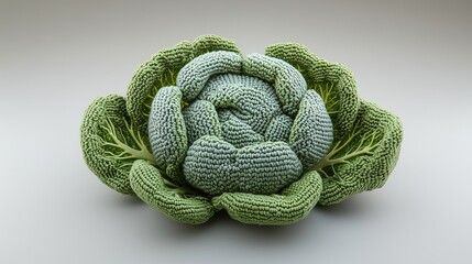 Crocheted vegetable Cabbage