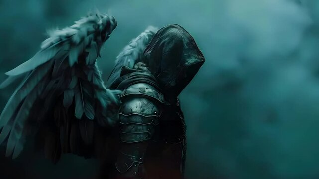 Video recreation of death angel Azrael	
