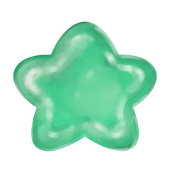 Star Dark Green Jelly 8.3