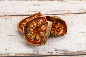 Thai cuisine - dry bael fruit