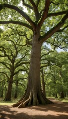oak tree forest trunk  tree forest oak trunk green nature background leaf bark big old aged huge tall plant up texture natural tree forest oak trunk green nature background leaf bark big old aged