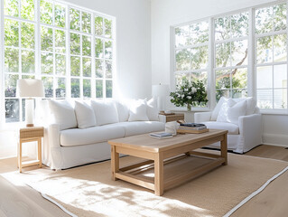 bright modern living room
