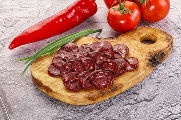 Wild Bear meat homemade sausages