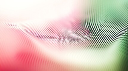 Abstract background with blurred pink, green, and white colors.