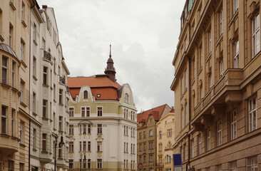 Fototapeta premium Low angle view of buildings in a city