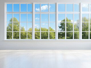 empty minimalist office