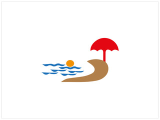 BEACH logo , vector ,icon and illustration.