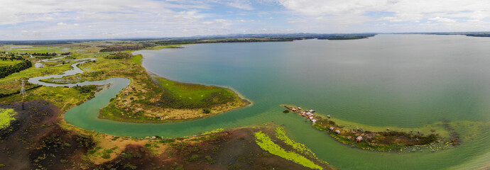 Juparanã lake in Linhares, Brazil.
