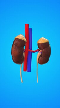 Human internal organ of Kidney